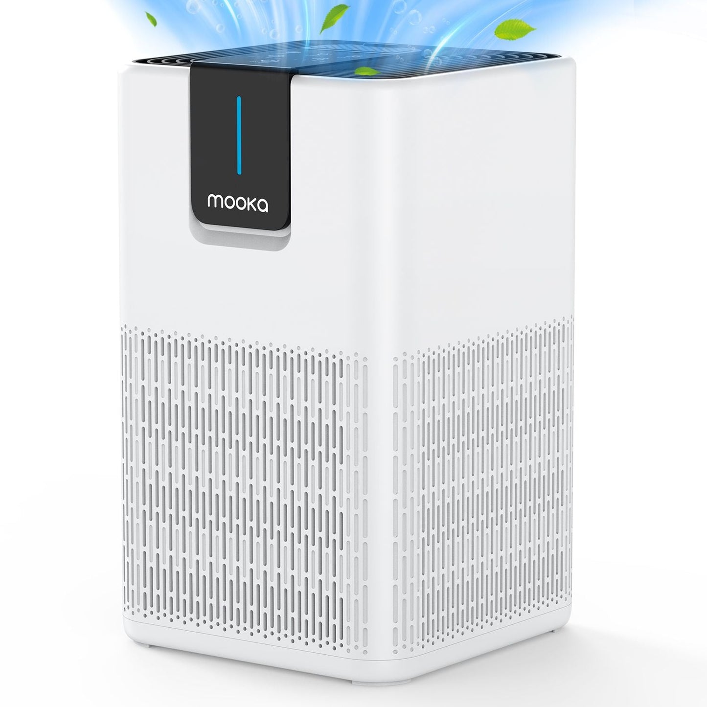 MOOKA Air Purifiers for Home Large Room Up to 1250 Ft², H13 HEPA Air Purifier for Pets Dust Odor Smoke, Aromatherapy Function, Air Cleaner with 15dB Quiet Sleep Mode for Bedroom Office Living Room-0