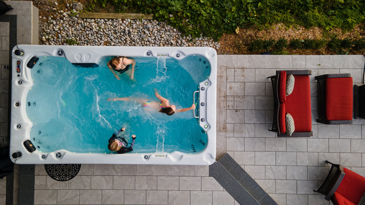 St. Lawrence 13ft 12-Person 39-Jet Swim Spa